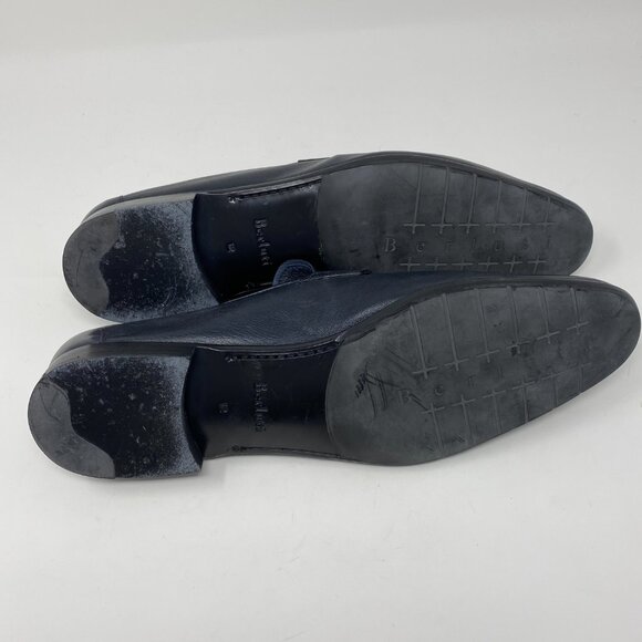 berluti leather slip on loafers main image 5